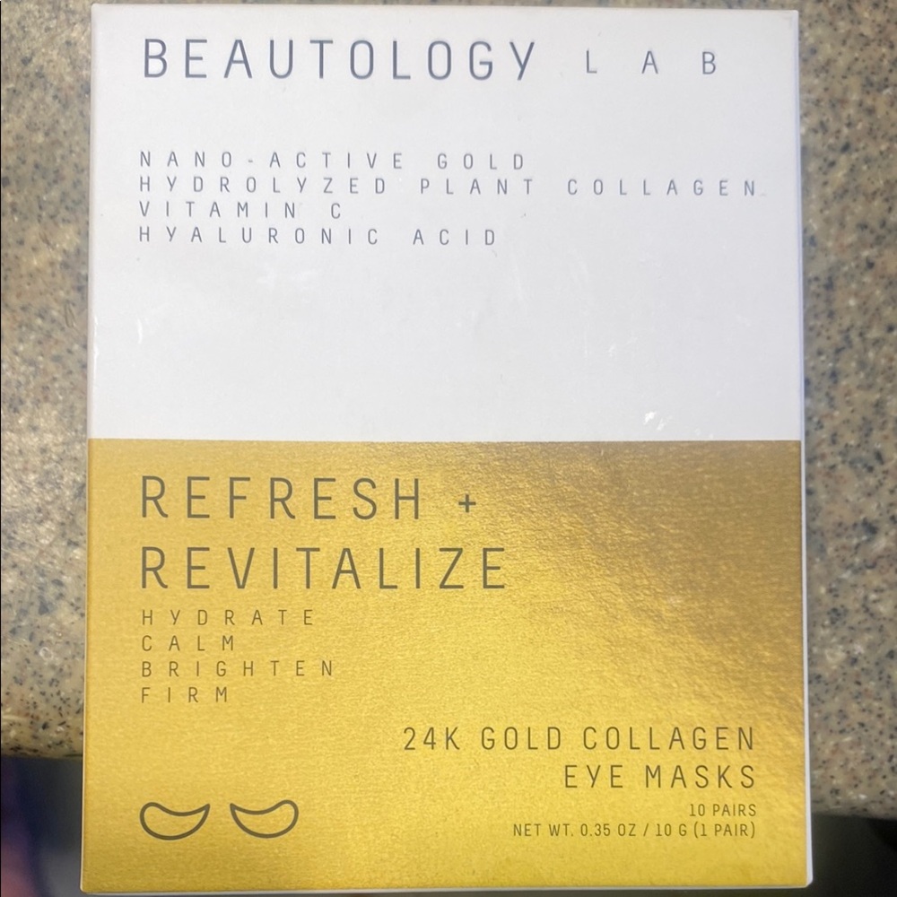 Beautology Lab 24K Gold Collagen Eye Masks
